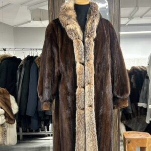 Mink & Crystal Fox TUXEDO, NOW JUST AT A LOW COST OF $1895